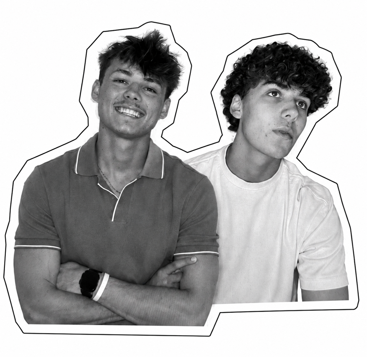 The two founders of Access Lab